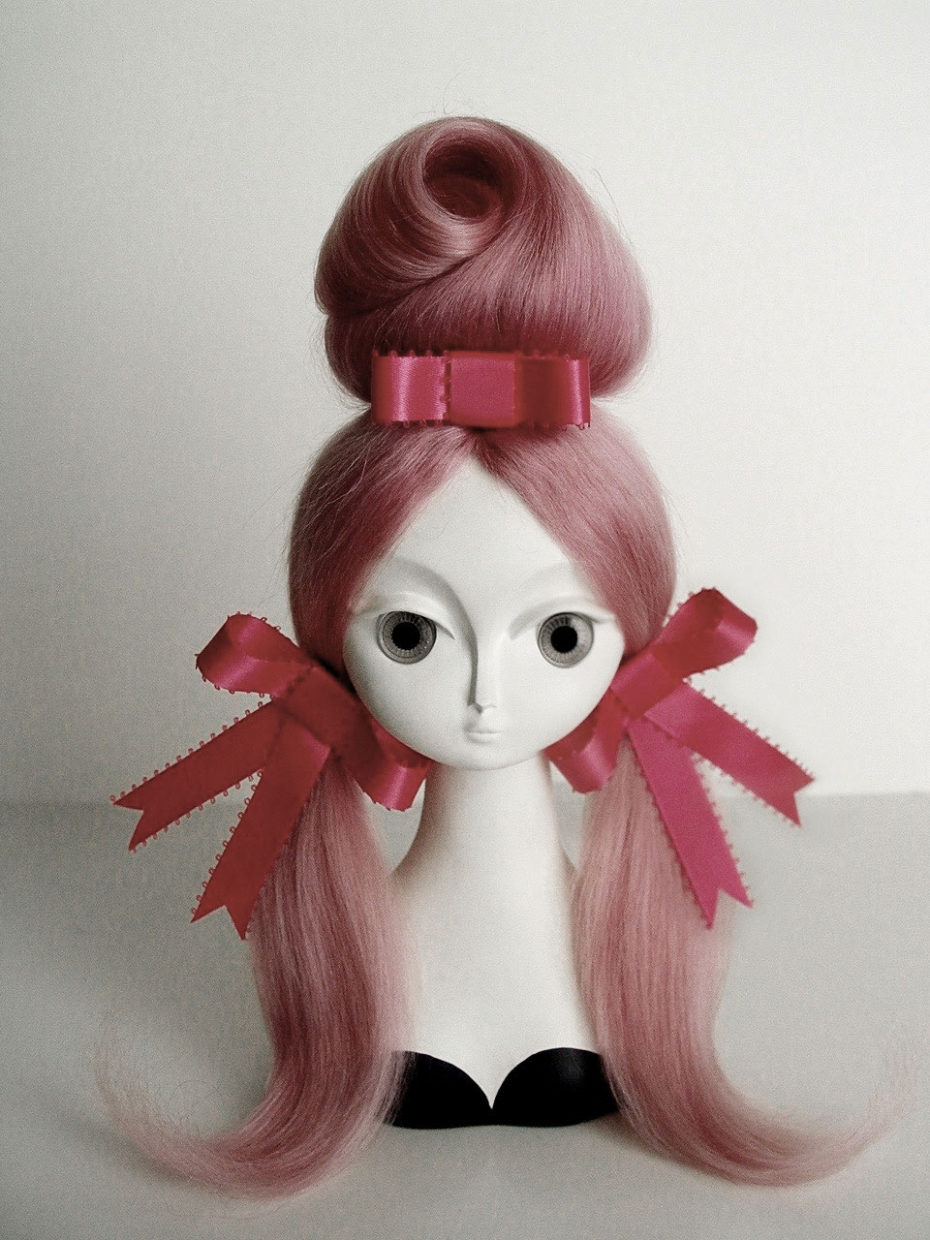 blythe kenner mohair wig hair alpaca aiai chan vintage doll japan yatabazah