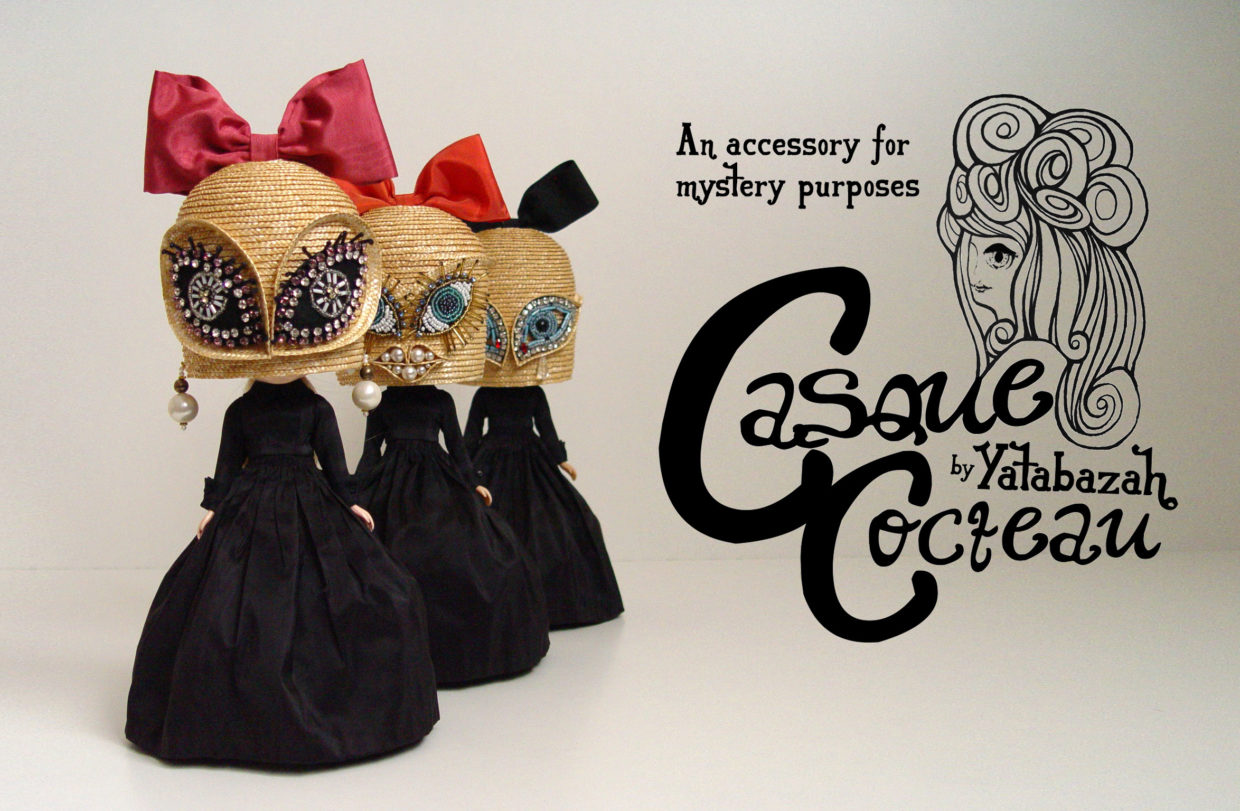 casque cocteau prototype aiai chan blythe kenner vintage doll japan patent