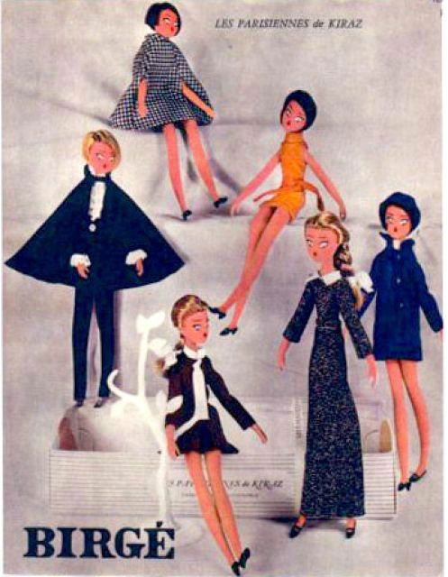 kiraz mamzelle de paris french fashion doll sylvie vartan Les Parisiennes de Kiraz