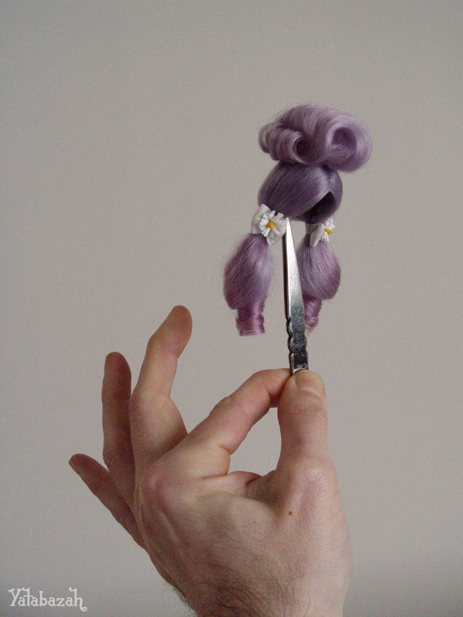 miyuki odani be my baby cherry blythe doll wig barbie integrity fashion royalty hair vintage human doll japan yatabazah