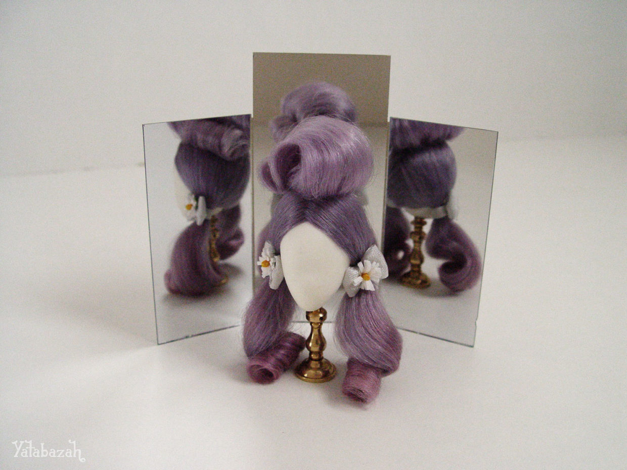 miyuki odani be my baby cherry blythe doll wig barbie integrity fashion royalty hair vintage human doll japan yatabazah