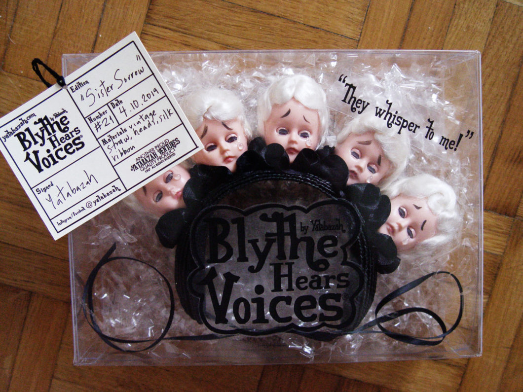 blythe hears voices prototype aiai chan blythe kenner vintage doll japan yatabazah