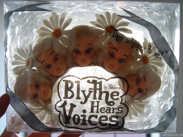 blythe hears voices prototype aiai chan blythe kenner vintage doll japan yatabazah