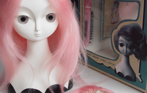 blythe kenner mohair wig hair alpaca aiai chan vintage doll japan yatabazah